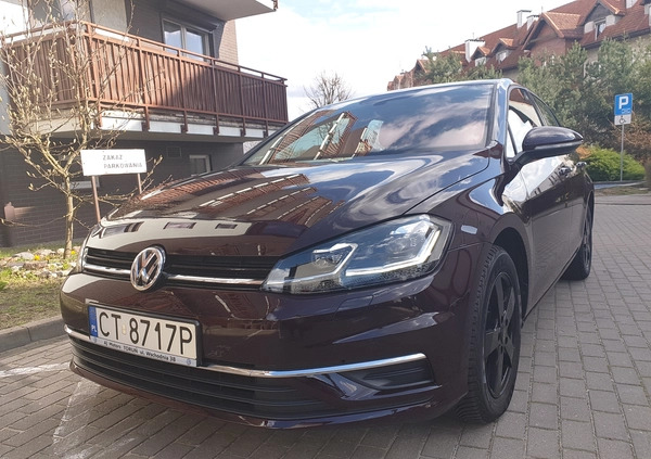 Volkswagen Golf cena 68000 przebieg: 30000, rok produkcji 2017 z Toruń małe 37